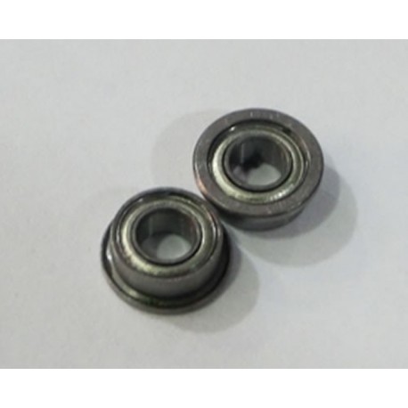 Rodamientos a bolas de acero 3x6mm.