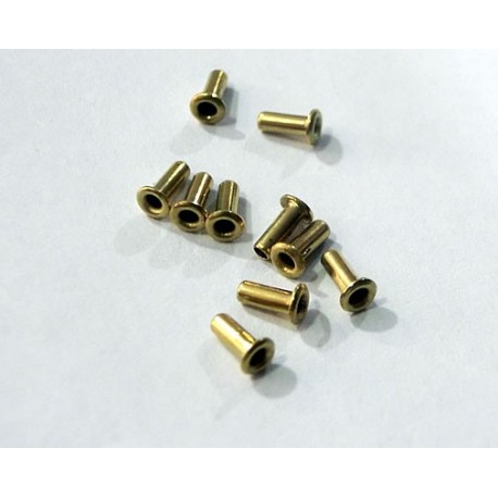 10 x Terminales cable guia / diametro medio