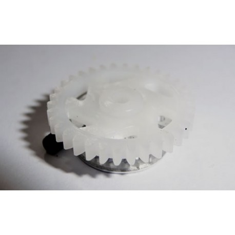 Corona 34z + polea aluminio 16z