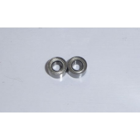 2 x Rodamientos bola simple 4.75 x 2.5 3/32