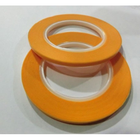 2 x Cinta adhesiva de enmascarar 3mm x 18m