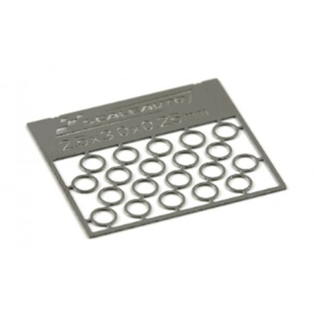 Separadores 0.25mm eje 3/32