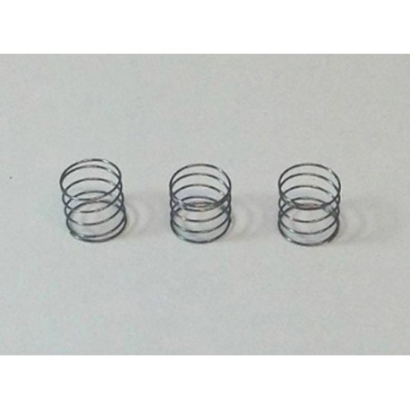 3 x Muelle guia T2 largo