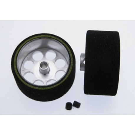 Rueda espuma 25.5 x 13mm - eje 3mm - llanta 21mm - Procomp2