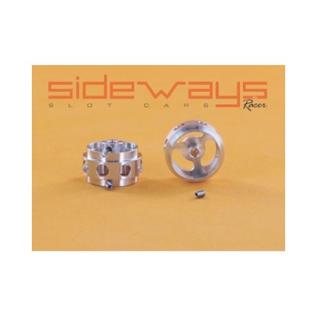 Llantas magnesio 17.3 x 10 aligeradas GT para eje 2.38mm