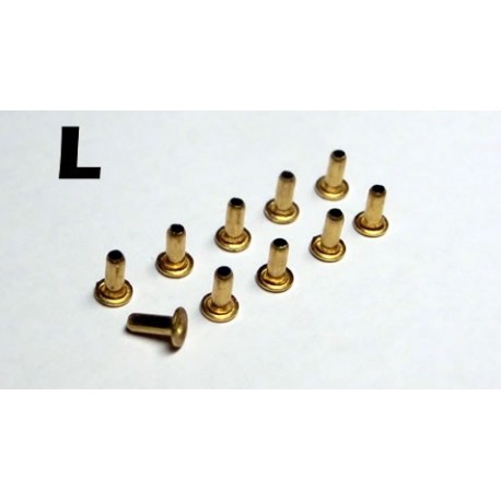 10 x Terminales cable diametro grande L