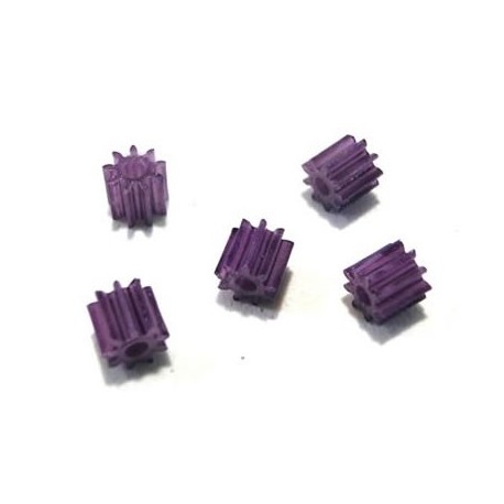 5 x Piñon de nylon 9d.