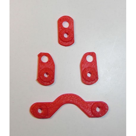 Topes soporte motor serie 24h V12 LMP / 911 GT1