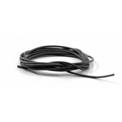 Cable 0.9mm negro siliconado
