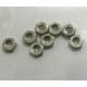 10x Tuerca extrafina M2