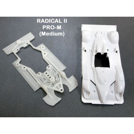 Chasis Radical II PRO-M Medium compatible Scaleauto