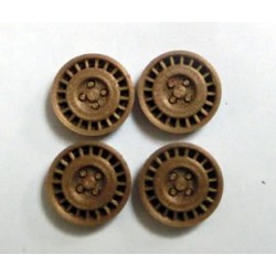 Tapacubos OZ white 15.8mm