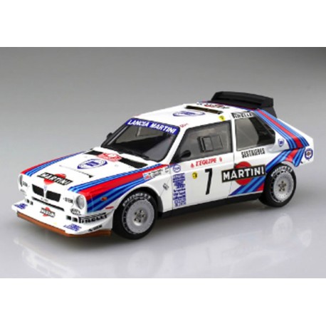 Lancia Delta S4 Martini Racing Team rally Montecarlo 1986 Kit 1/24