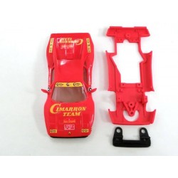 Chasis Block Hybrid completo F-GTO compatible Scalextric
