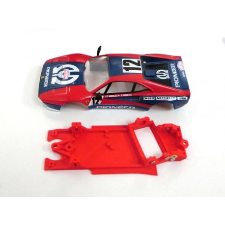 Chasis Block AW simple F-GTO compatible Scalextric