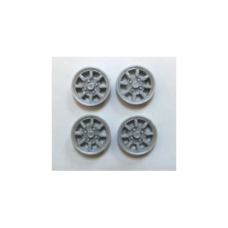 Tapacubos Type Minilite 15.5mm Silver