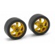 Neumatico goma 19x10mm Rcing Slick Shore 25 para llanta de 15.8 a 17mm