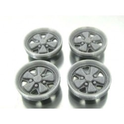 Tapacubos Type 911Silver 15.8mm compatible Slot.it