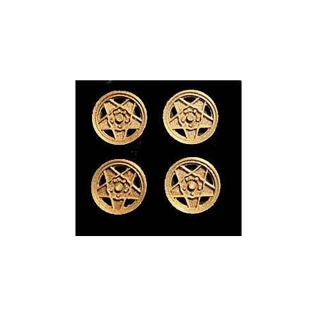 Tapacubos Type F-GTO Titanio 15.8mm compatible Slot.it