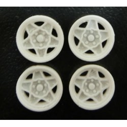 Tapacubos Type F-GTO White 15.8mm compatible Slot.it