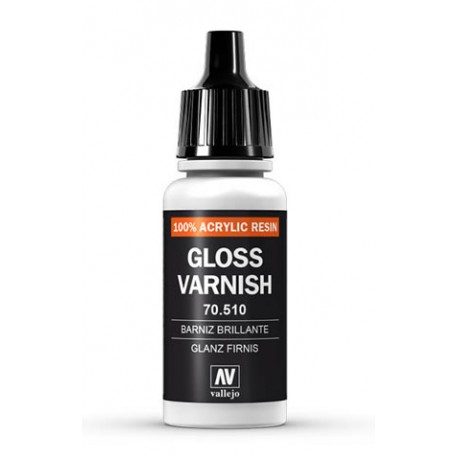 Barniz brillante al agua 17ml 70510