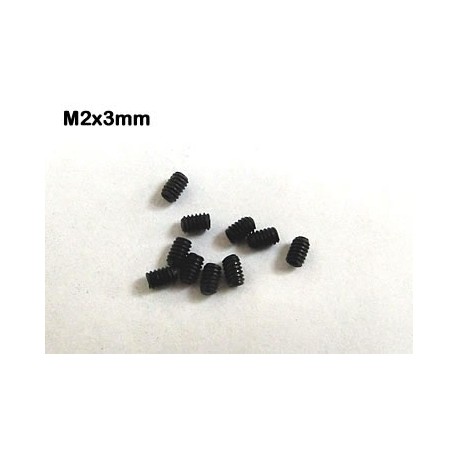 Esparragos tornillos - prisioneros M2 x 2mm M-TE22