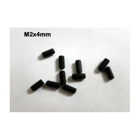 Esparragos tornillos - prisioneros M2 x 3mm M-TE23