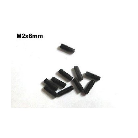 Esparragos tornillos - prisioneros M2 x 5mm M-TE25