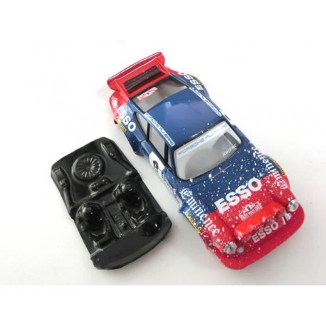 Lexan rally Renault 4 compatible Scalextric M-L0032R