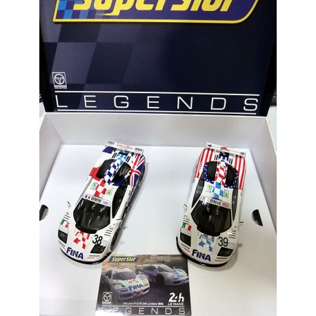 McLaren F1 GTR Fina Twin Pack Le Mans 1996 Limited Edition H4012A