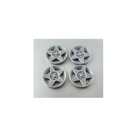 Tapacubos Speedline Antracita 15.5mm compatible Scaleauto M-T155SC8A