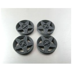 Tapacubos Speedline Antracita 15.8mm compatible Scaleauto M-T155SC8S