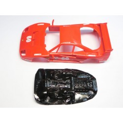 Lexan rally F40 compatible Scalextric