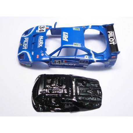 Lexan rally F40 compatible Scalextric