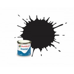 Pintura Emanel negro mate Humbrol 14ml