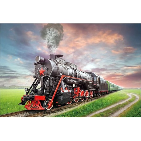 Locomotora de Vapor puzzle 2000 piezas Educa