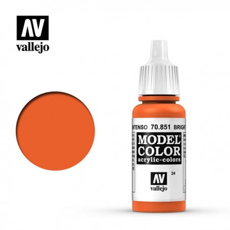 Pintura acrilica naranja intenso Model Color 70851