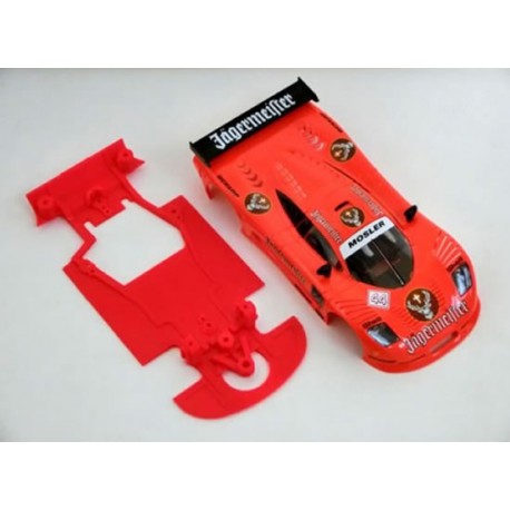 Chasis Hybrid Mosler ST compatible NSR para soporte motor Slot.it