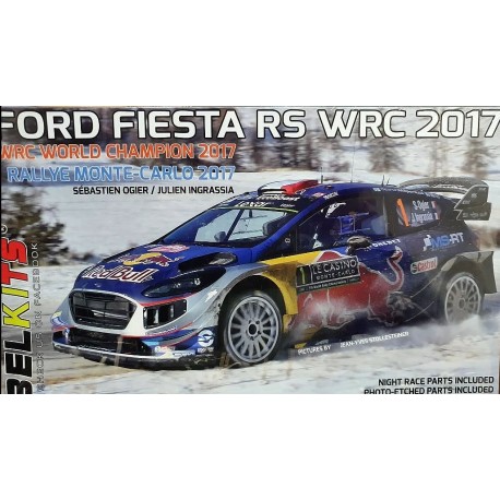 Kit 1/24 Ford Fiesta RS WRC 2017 Rally Montecarlo 2017 Sebastian Ogier