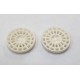 Tapacubos Integrale 15.5mm White compatible con Scaleauto
