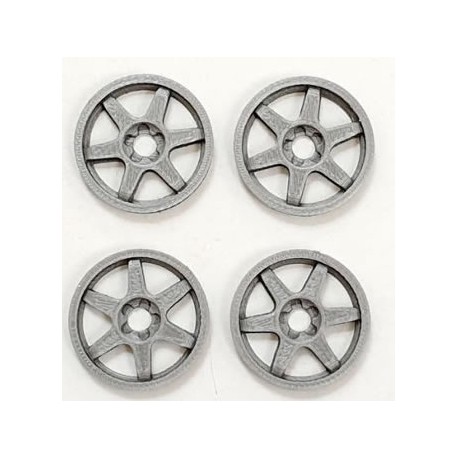 Tapacubos JPR-1 21mm escala 1/24 compatible Scaleauto