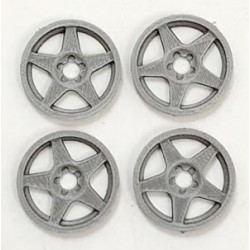 Tapacubos Sliner-1 19mm escala 1/24 compatible Scaleauto