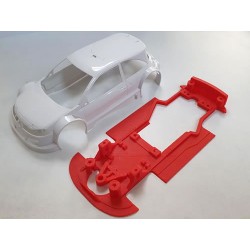 Chasis Megane T1 Hybrid EVO compatible con Ninco