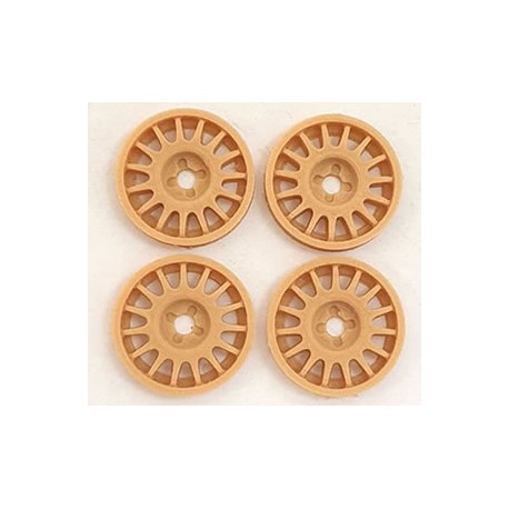 Tapacubos Metalic OZR-2 21mm Titanio Magnesium escala 1/24 compatible Scaleauto