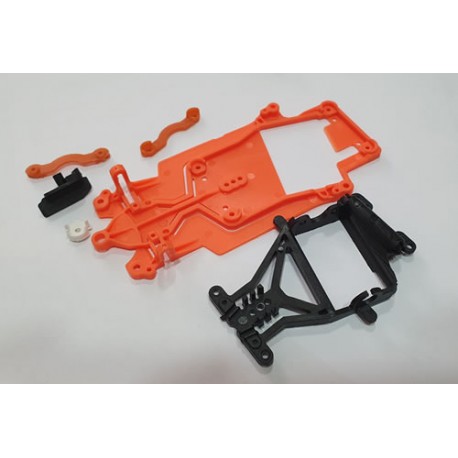Kit chasis DBR AW orange + cuna + guia + soportes