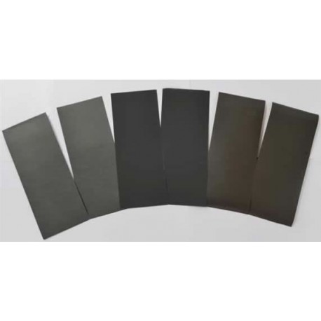 Papel lija fina para plastico, resina y metal 6 unidades 400 x 2 - 600 x 2 - 1000 x 2