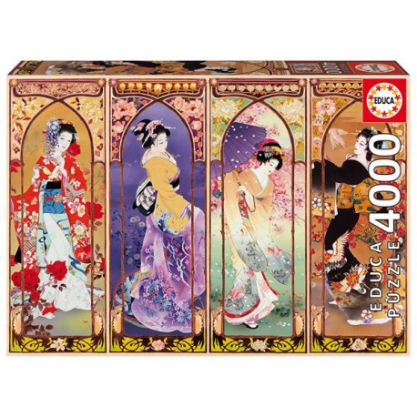 Collage Japones 4000 piezas 136 x 96 cm Educa