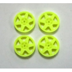 Tapacubos OZ Galaxy Yellow 15.9mm para llanta universal Sloting Plus