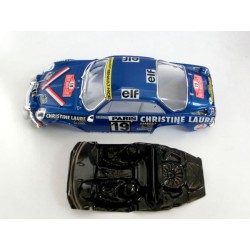 Lexan rally Alpine A110 compatible Scalextric