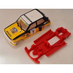 Chasis Renault 5 Turbo Block AW compatible Scalextric